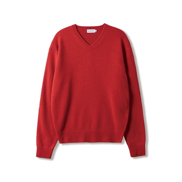 스테디에브리웨어 코지 울 캐시미어 브이넥 니트 (3)