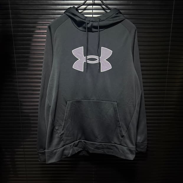 언더아머 후드 후디 워머 스웻 로고 프린팅 티셔츠 헬스 런닝 xl 105