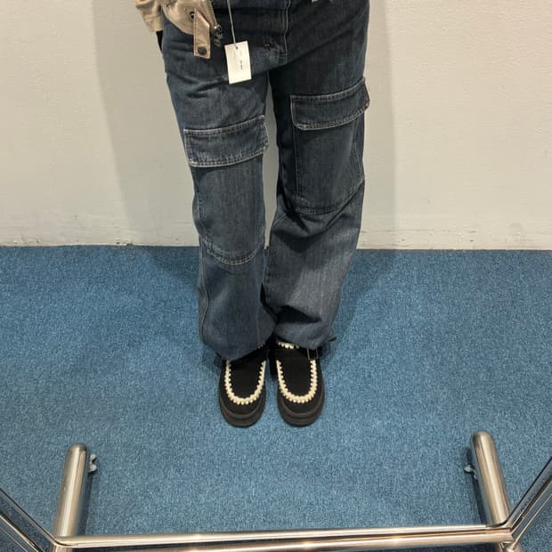 빈티지 포켓 데님팬츠