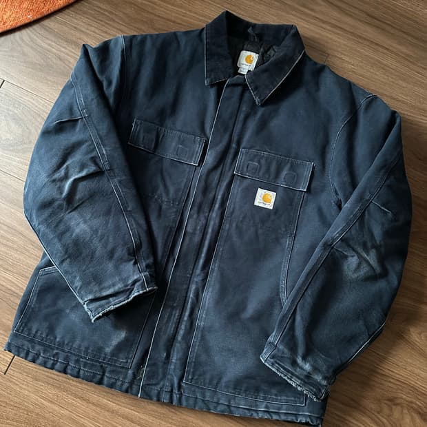 빈티지 칼하트 C003 DNY 덕 트레디셔널 워크자켓 라지레귤러
