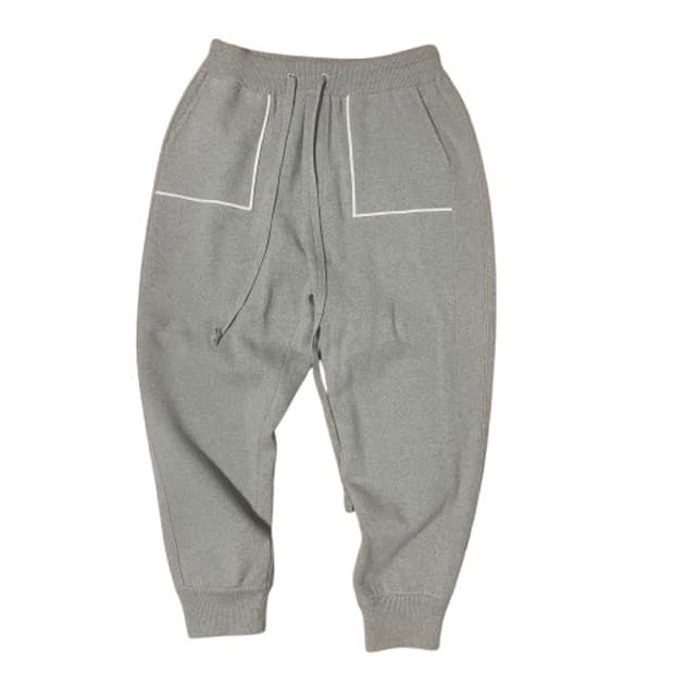 SYSTEM 울 조거 팬츠 L