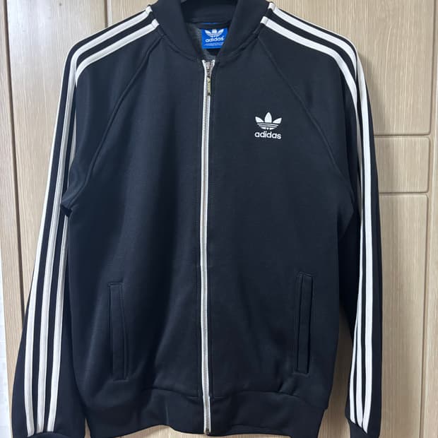 아디다스 블랙 삼선 져지