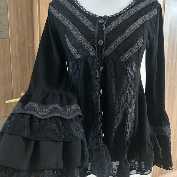 Axes femme 엑시즈팜 고스고딕공겜 블랙레이스 베이비돌탑