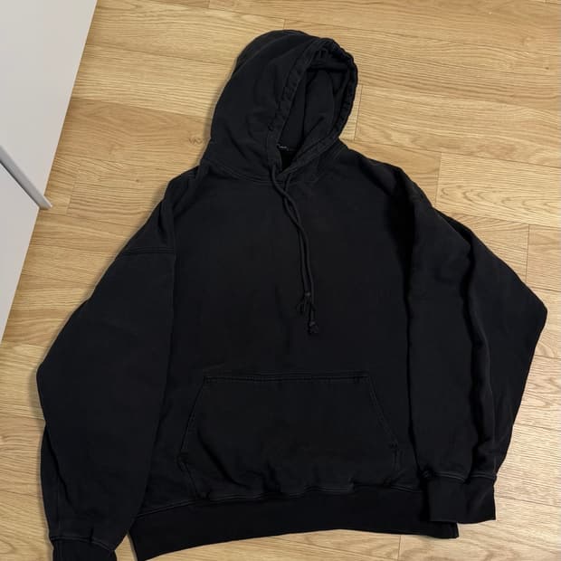 Brandy Melville Black Oversized Hoodie