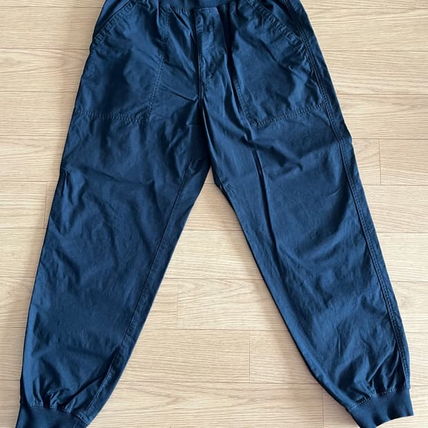 유니클로 조거팬츠 네이비 