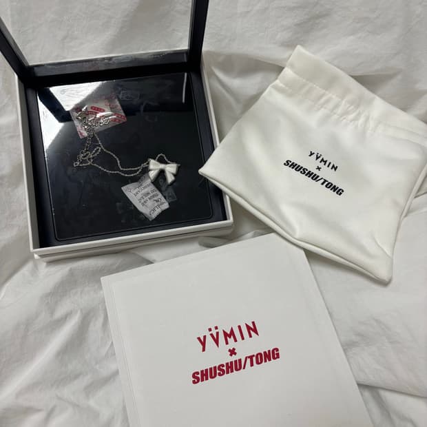 슈슈통 위민 리본 목걸이