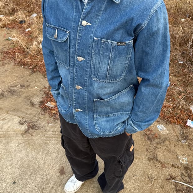 랭글러 데님 초어자켓