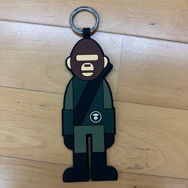 AAPE 베이프 밀리터리 키링