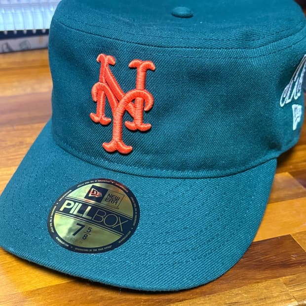 뉴에라 필박스 뉴욕메츠 7 5/8 60.6