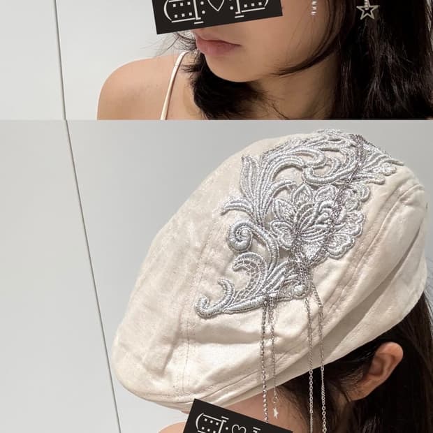 Glitter chain cap…★ ⛓️‍💥