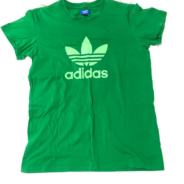 Adidas green T