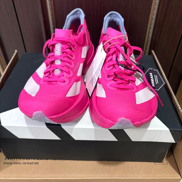 아디다스 아디제로 프로4 핑크 260사이즈