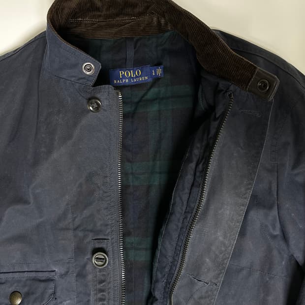 폴로 랄프로렌 왁스 자켓