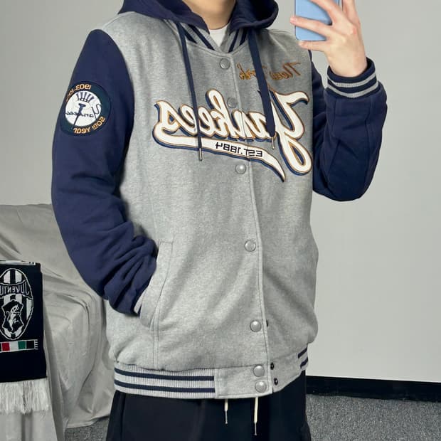  MLB 뉴욕 양키스 스타디움 바시티 자켓 XL  