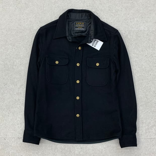 Edwin 에드윈 울 워크셔츠