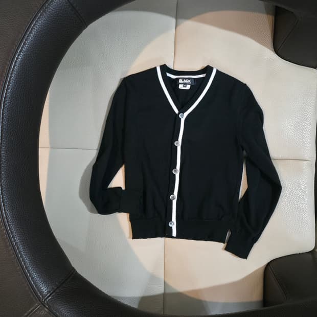 Comme des garcons black cardigan