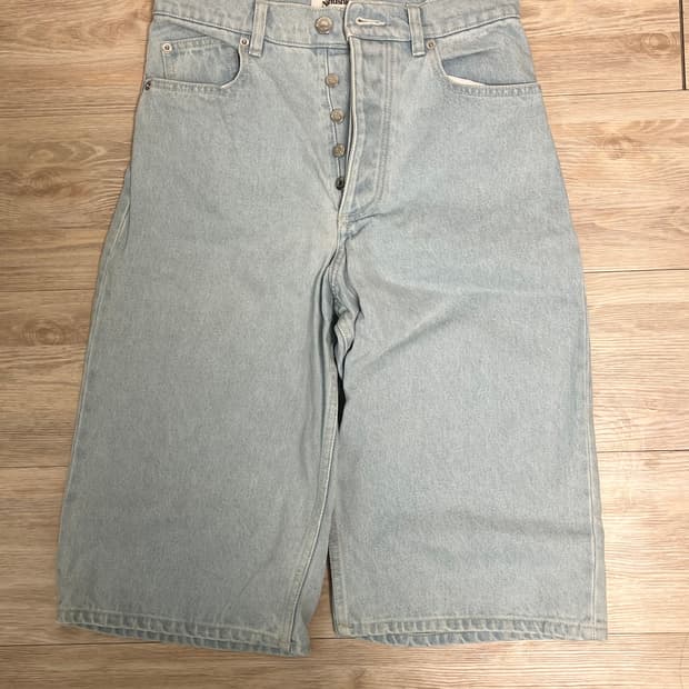 Nanushka 나누슈카 버뮤다 데님 팬츠