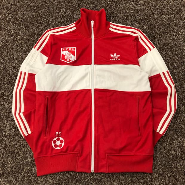 아디다스 페루 국대 져지 트랙 자켓