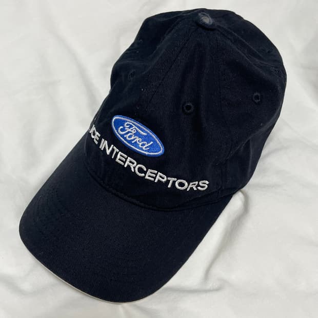 Ford interceptor vintage cap