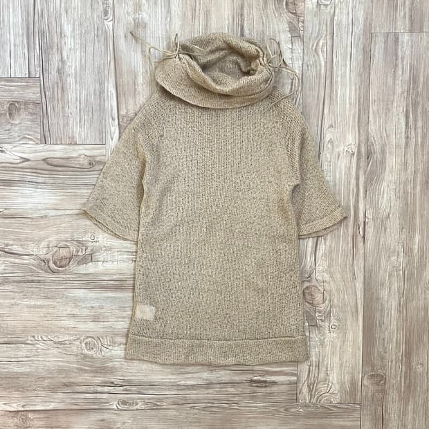 llMK 시스루 모헤어 터틀넥 