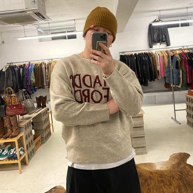 FREAK'S STORE chadds ford knit 오버사이즈 니트