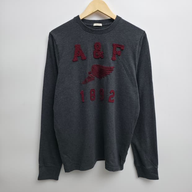 [XL] 아베크롬비 딥그레이 맨투맨