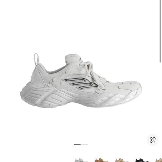 발렌시아가 운동화 먼데이 슈 라이트 그레이 새상품 (정품)