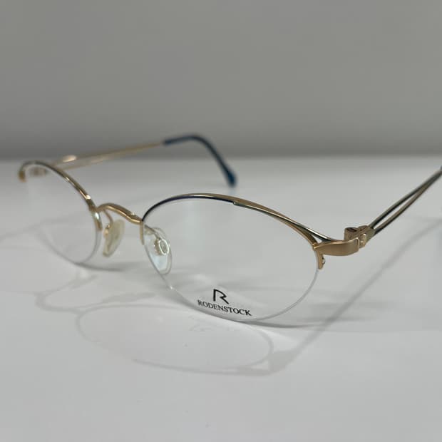로덴스톡 RODENSTOCK 티타늄 반무테 안경 일본 빈티지 90s 4번
