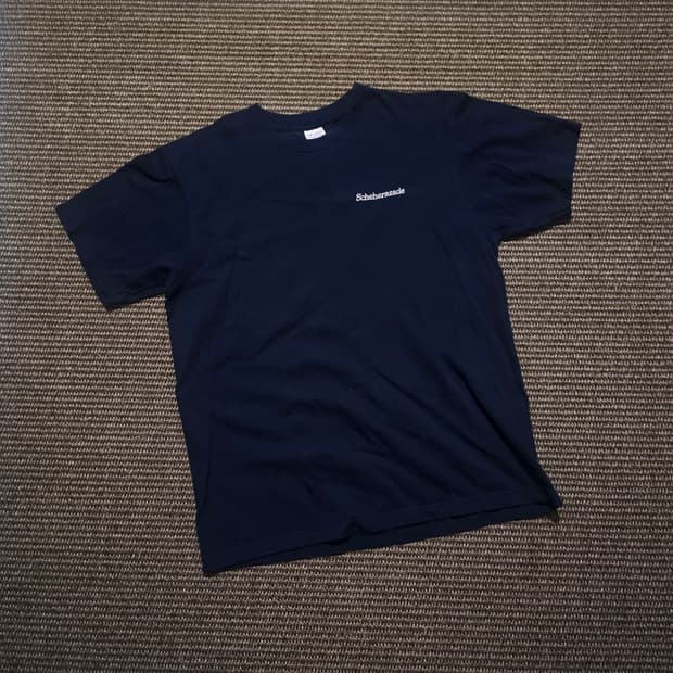 셰에라자드(scheherazade) 반팔 티셔츠 네이비 L