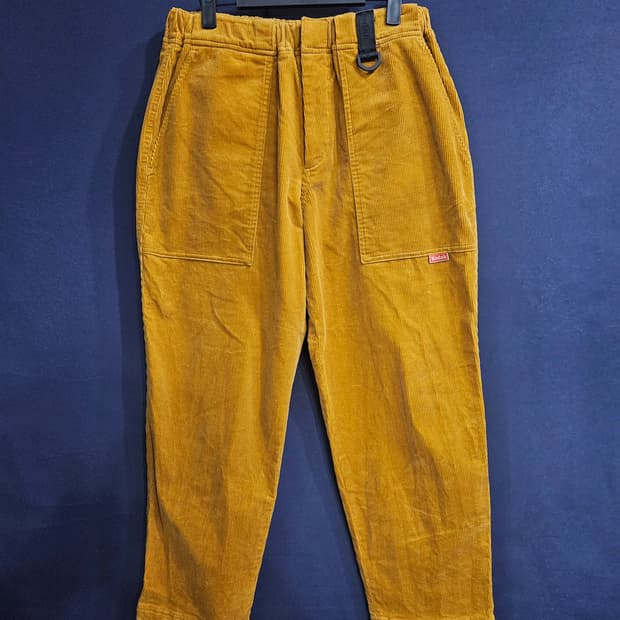 코닥 옐로우 남성 허리 30~32 코듀로이 밴드팬츠 