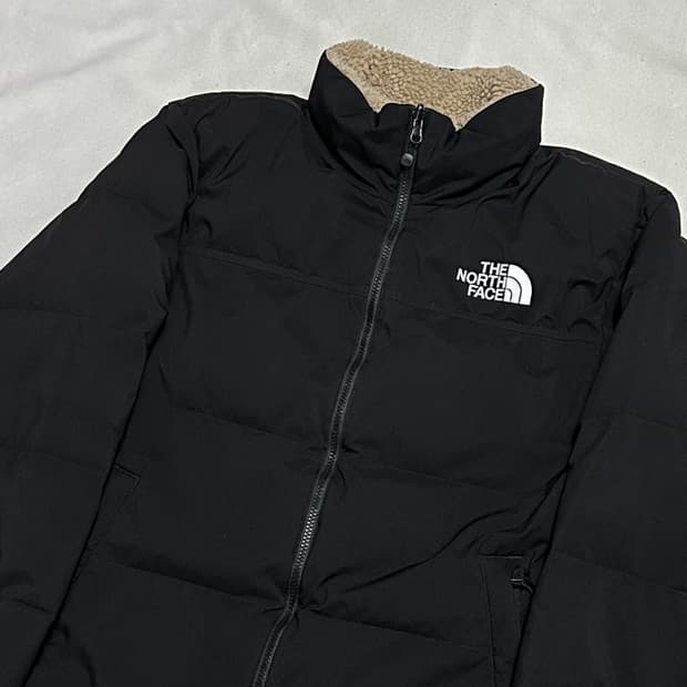 L 노스페이스 리버시블 쉐르파 다운 패딩
