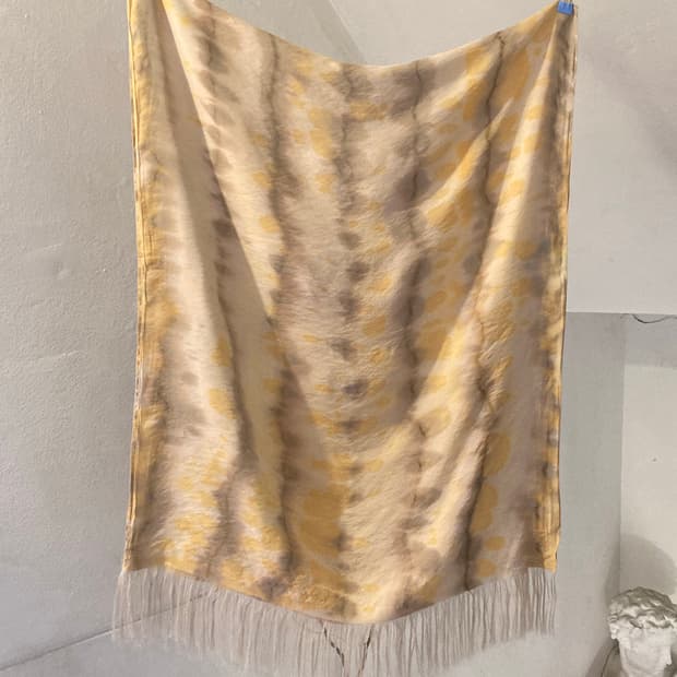 빈티지 타이다이 프린지 패브릭