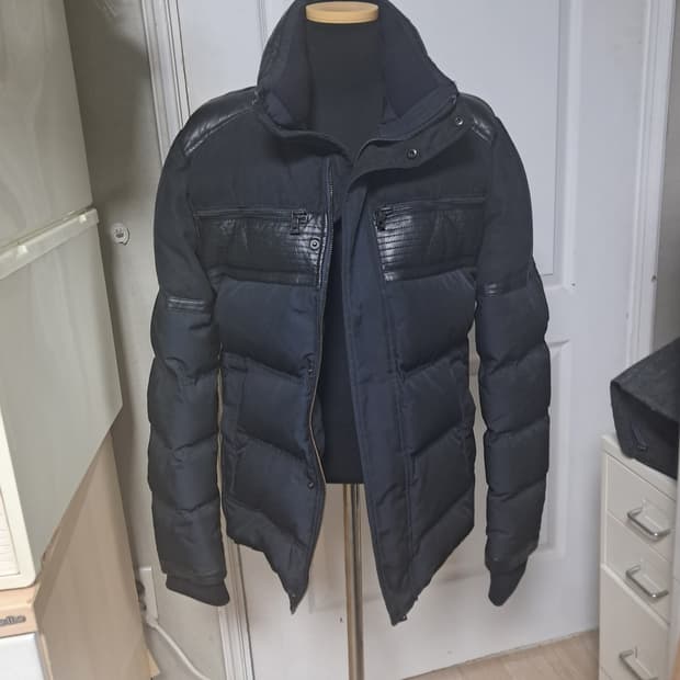 시스템옴므 남성 구스다운 패딩 95(상태상급)