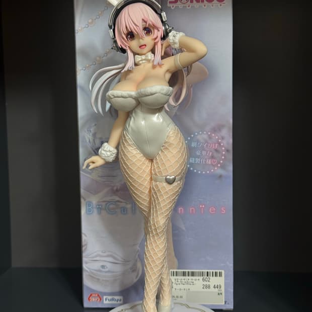 슈퍼소니코 후류 바니걸 피규어