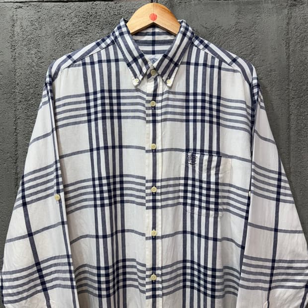 제이프레스 체크 린넨 셔츠 (2XL) 