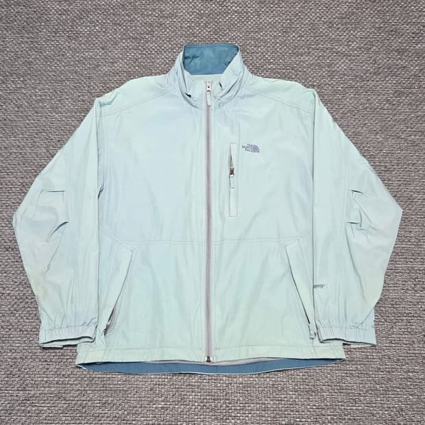 노스페이스 민트 바람막이 