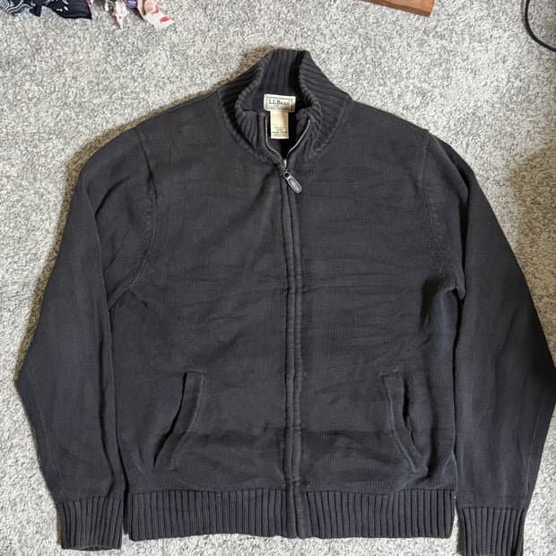 LL bean 엘엘빈 집업니트