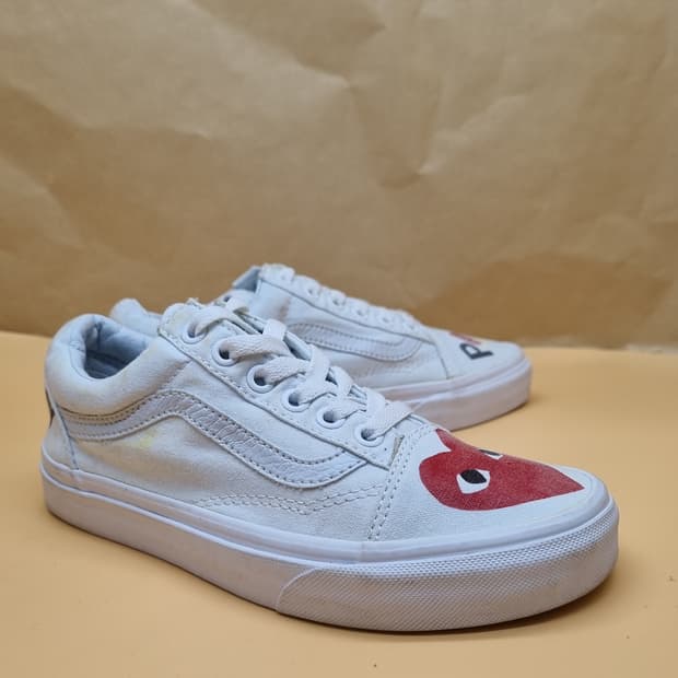 반스x꼼데가르송 스니커즈225.