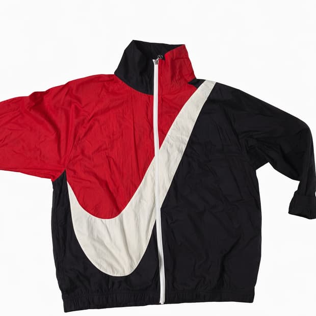 나이키 빅스우시 바람막이 S(80) 레드블랙