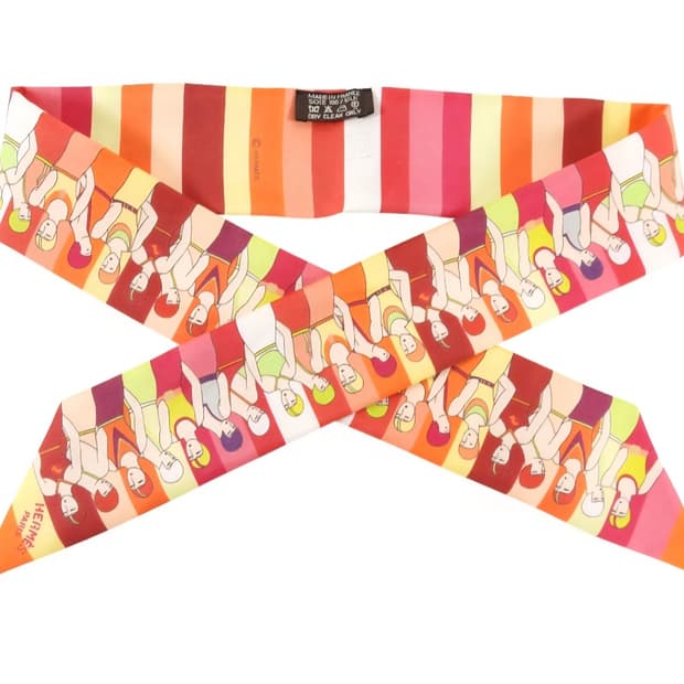 (정품)에르메스 실크 트윌리 스카프