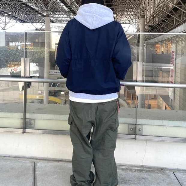 Beams 빔즈 립스탑 카고 팬츠 올리브 M