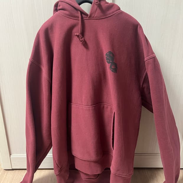 스투시 쉐이커스 후디 옥스블러드 XL 판매