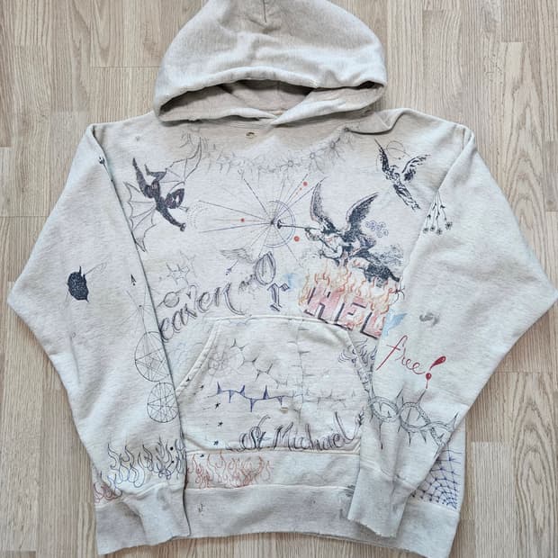 세인트미카엘 닥터우 후드티