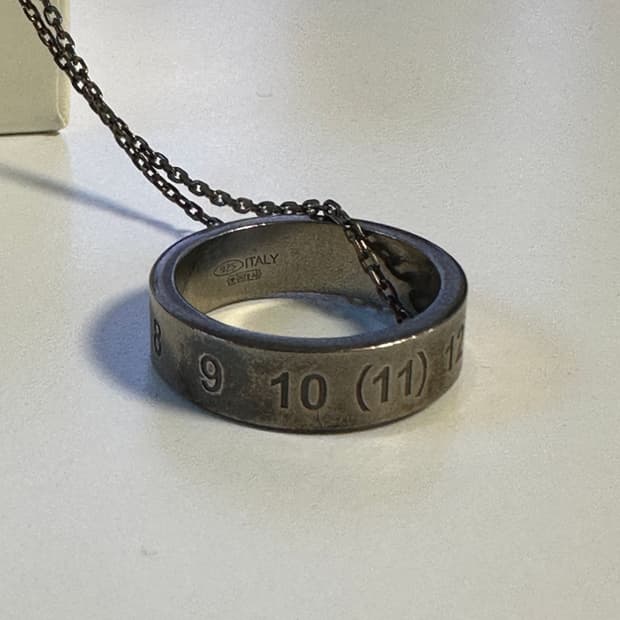 [OS] 메종 마르지엘라 넘버링 목걸이