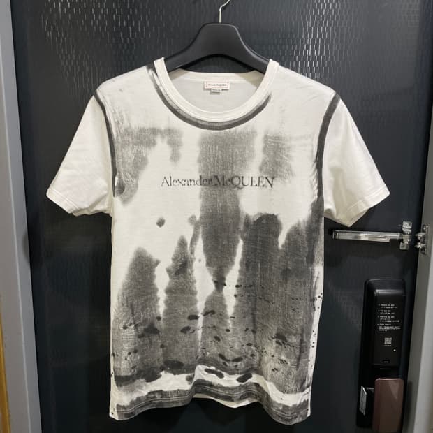 알렉산더 맥퀸 X-Ray 프린티드 티셔츠