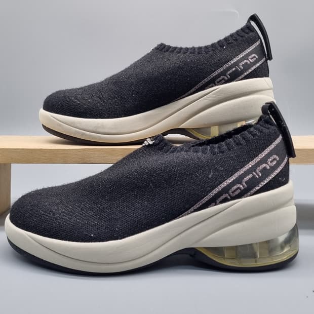 포나리나 워너비 니트 여성슬립온230 굽5.5