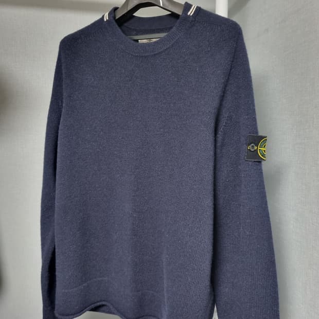 스톤아일랜드 네이비 니트