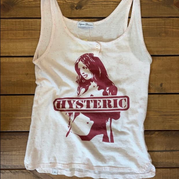 히스테릭글래머 히스걸 팝콘 나시