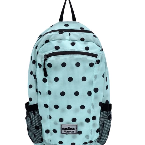 하이산 초경량 컴팩트 포켓백 v1 도트 스카이