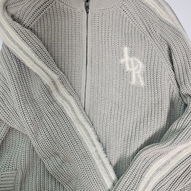 레더리 레글런 트랙 니트 집업